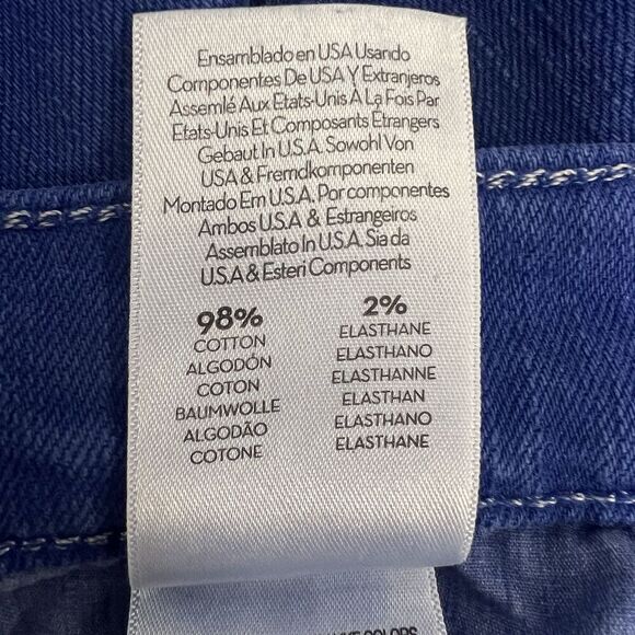 MOTHER SUPERIOR High Waist Tunnel Vision Wide Leg Jean Deep Ultramarine Blue 27 - Picture 12 of 13